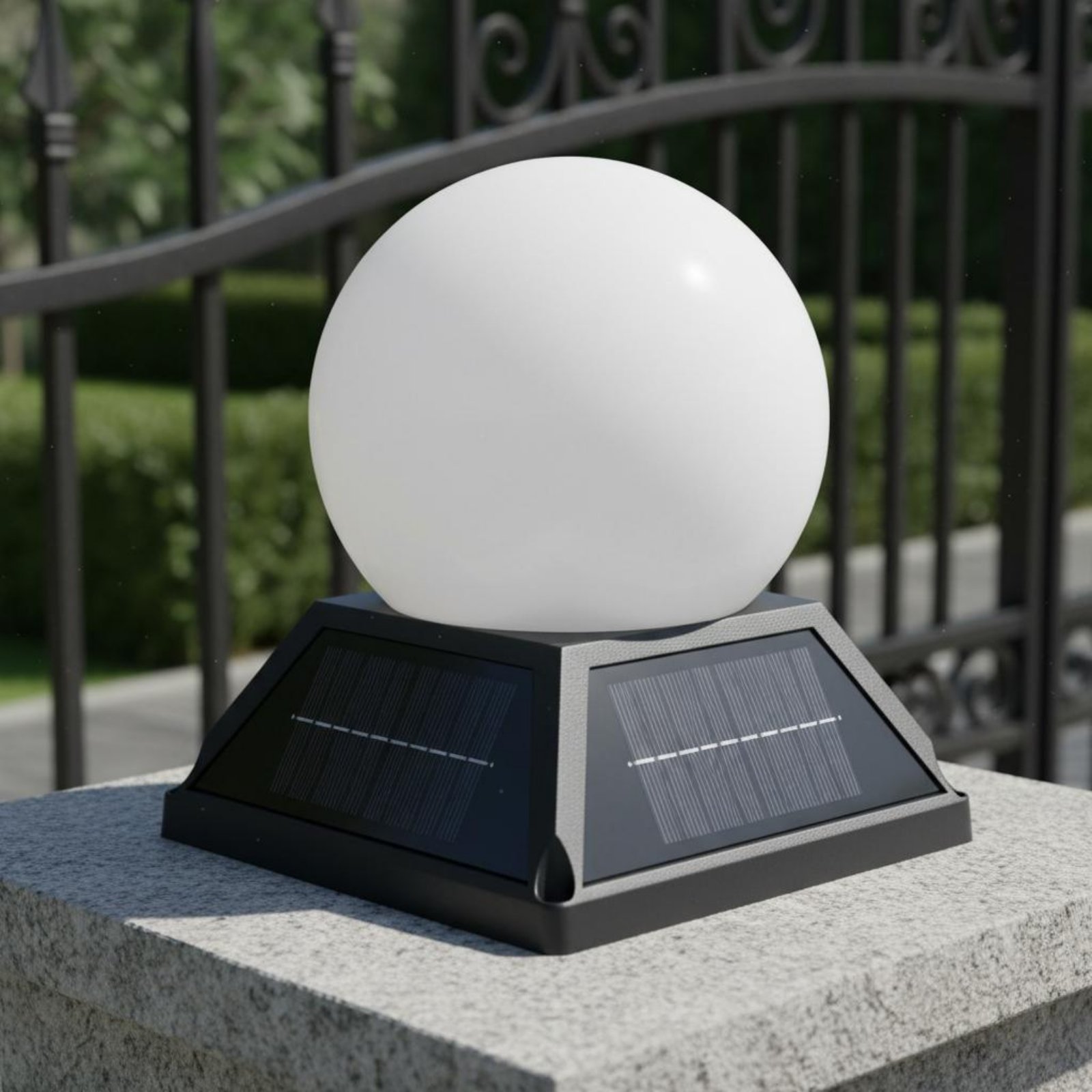 Solar Post Cap Light Wireless  - Outdoor Lighting Globes recension och pris
