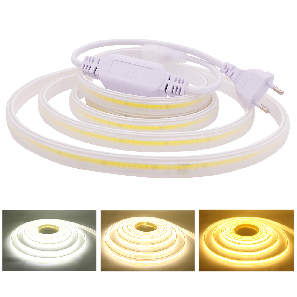 220V COB LED Strip Light IP67  - Outdoor Lighting Linear recension och pris