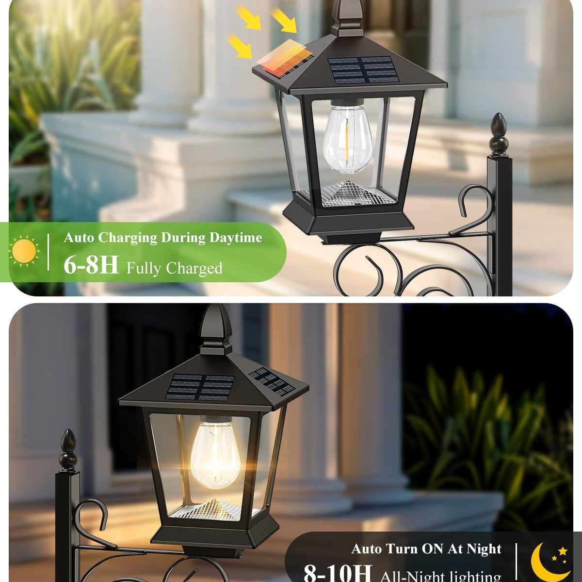 2-in-1 Solar Garden Planter La - Outdoor Lighting Lamps recension och pris