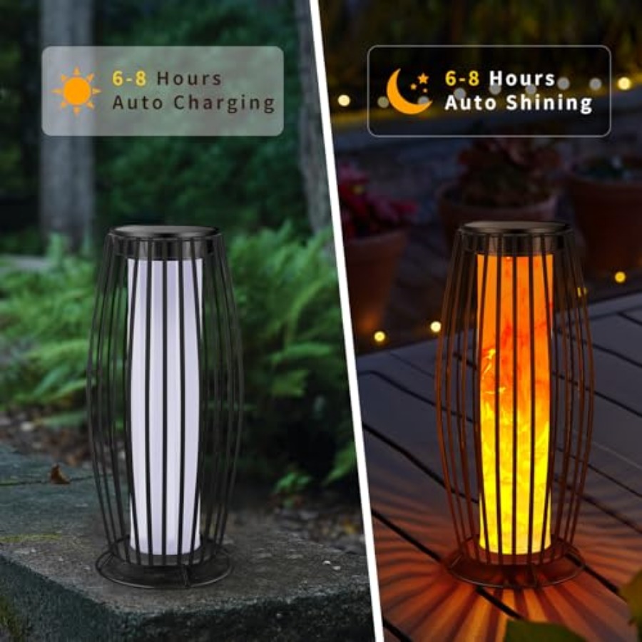 Solar Outdoor Floor Lamp Flick - Outdoor Lighting Lamps recension och pris