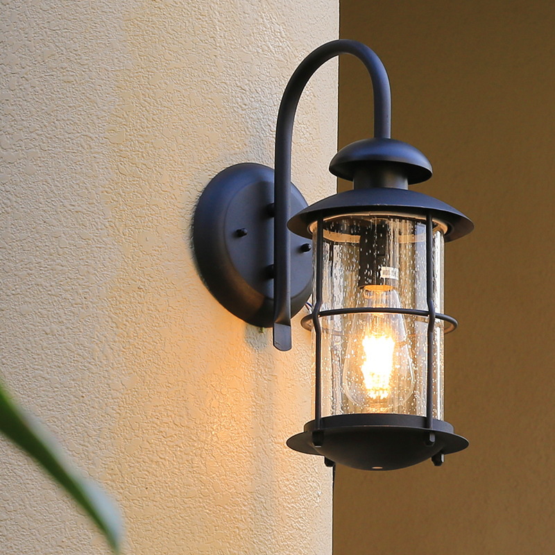 Vintage Wall Lamp E27 Bulb Sco - Outdoor Yard Lighting Fixtures recension och pris