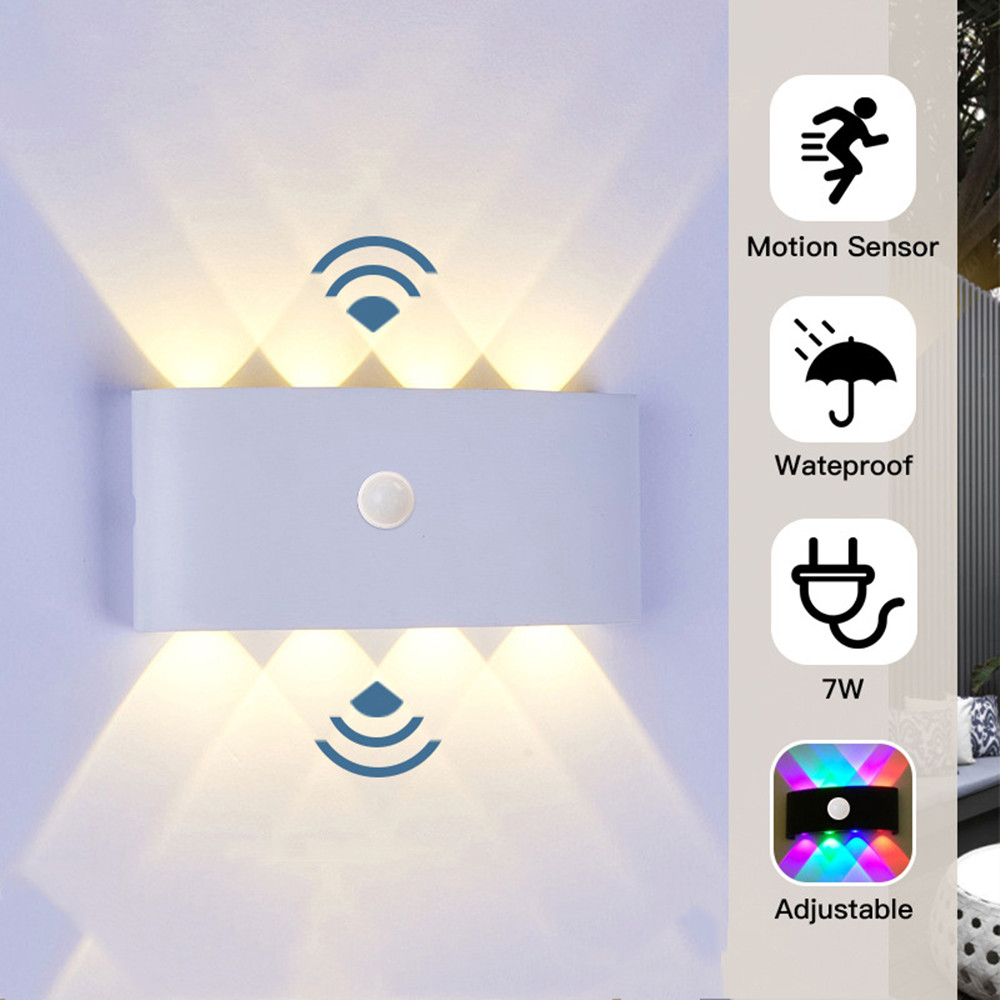 PIR Motion Sensor Wall Lamp AC - Outdoor Lighting Wall Mount recension och pris