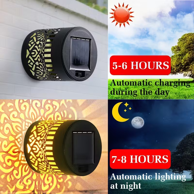 Solar LED Wall Light Mandala P - Outdoor Lighting Linear recension och pris