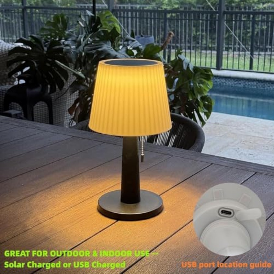 Solar Table Lamps Outdoor Indo - Outdoor Lighting Lamps recension och pris