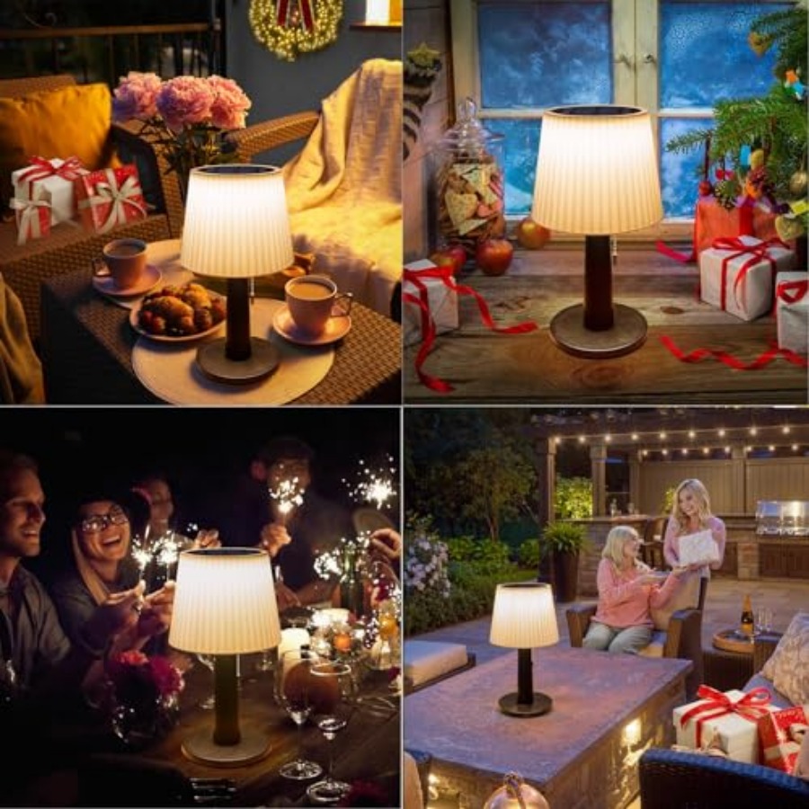 Solar Table Lamps Outdoor Indo - Outdoor Lighting Lamps recension och pris