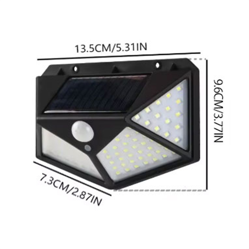 Motion Sensor 100LED Solar Wal - Outdoor Lighting Motion Sensor recension och pris