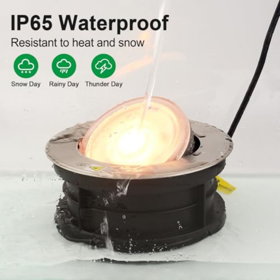 Angle-Adjustable Inground Ligh - Outdoor Lighting Ground Fixtures recension och pris