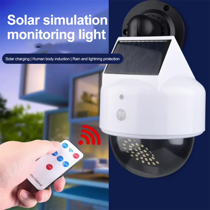 Solar Simulation Camera Motion - Outdoor Lighting Motion Sensor recension och pris