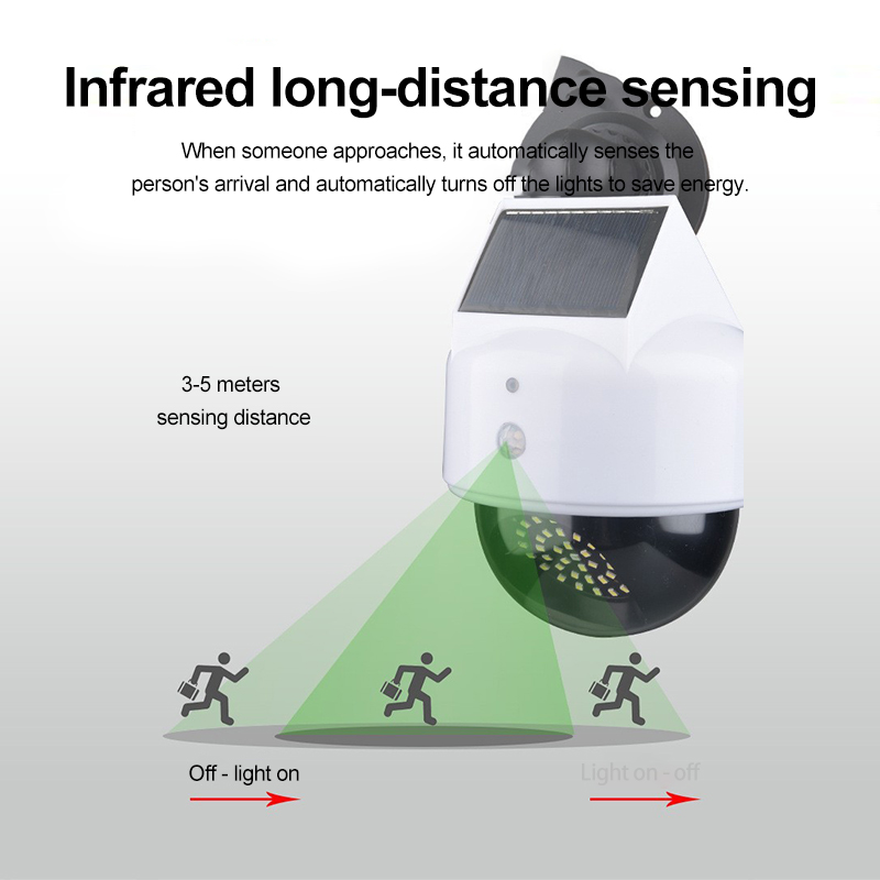 Solar Simulation Camera Motion - Outdoor Lighting Motion Sensor recension och pris